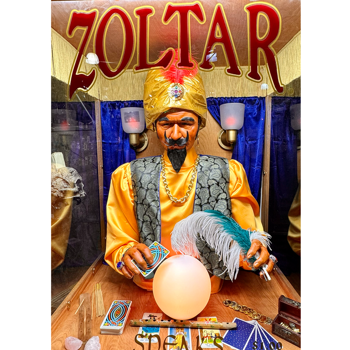 Zoltar Fortune Teller Animated Prop