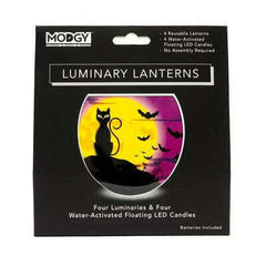 Salem Halloween Floating Luminary LED Candle