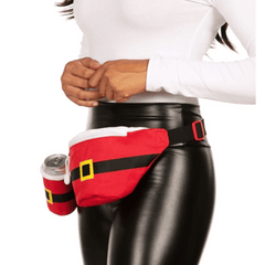 Santa Claus Fanny Pack with Drink Holder