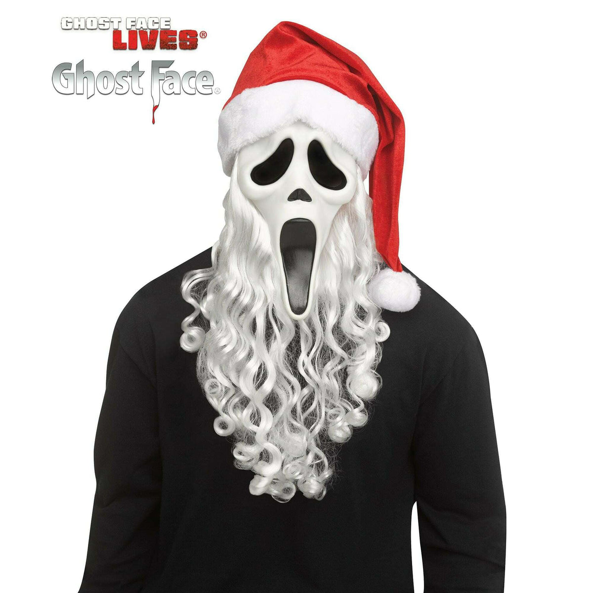 Santa Ghost Face Mask