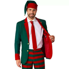 Santa's Green Elf Suitmeister Adult Costume