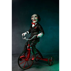 Saw: 12" Billy Puppet on Tricycle Collectible Action Figure with Sound