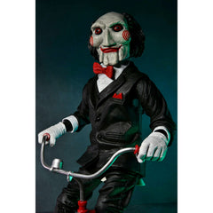 Saw: 12" Billy Puppet on Tricycle Collectible Action Figure with Sound