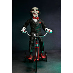 Saw: 12" Billy Puppet on Tricycle Collectible Action Figure with Sound