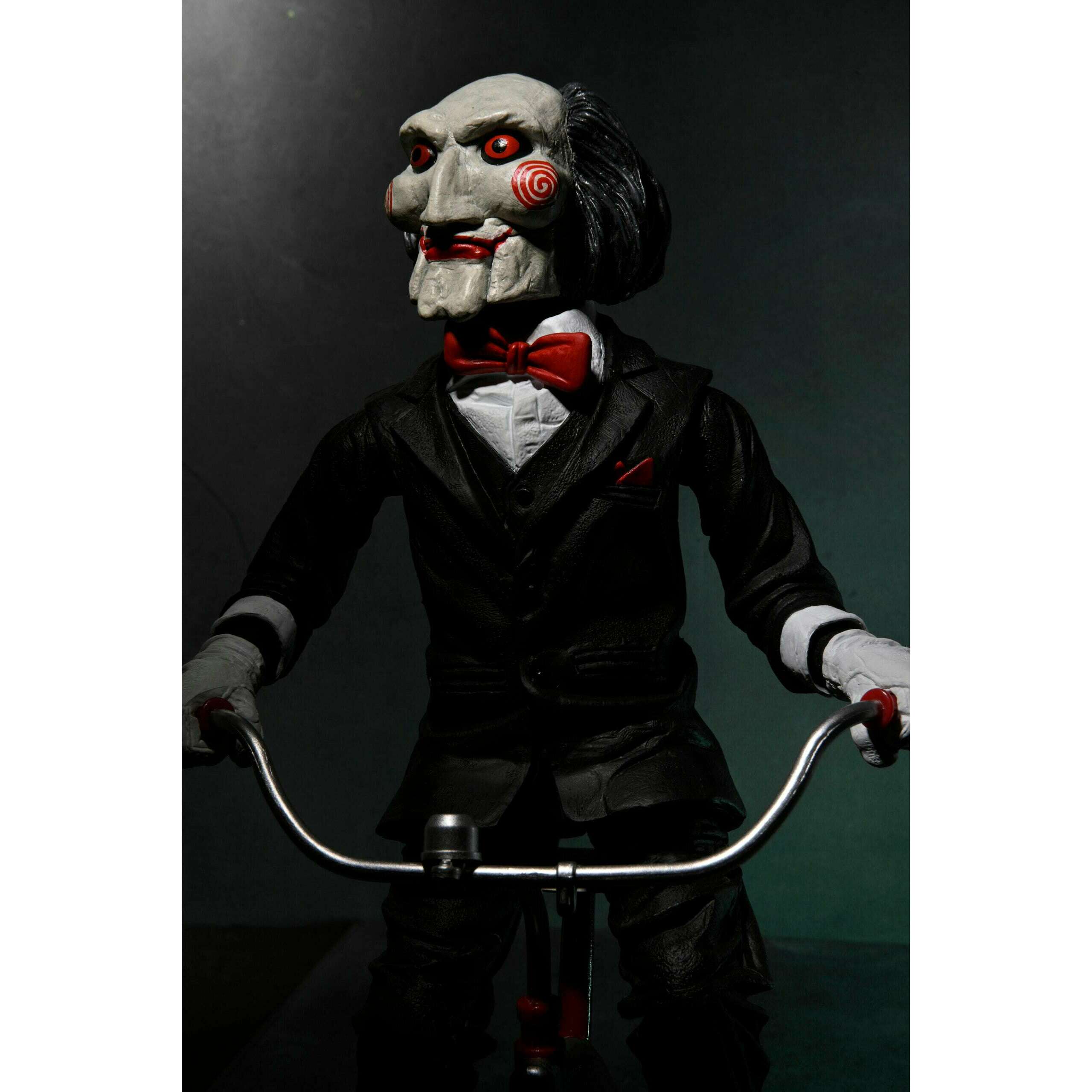 Saw: 12" Billy Puppet on Tricycle Collectible Action Figure with Sound