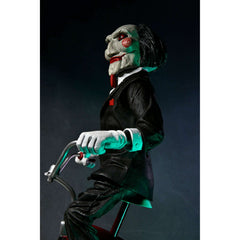 Saw: 12" Billy Puppet on Tricycle Collectible Action Figure with Sound