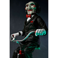 Saw: 12" Billy Puppet on Tricycle Collectible Action Figure with Sound