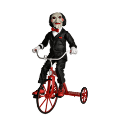 Saw: 12" Billy Puppet on Tricycle Collectible Action Figure with Sound