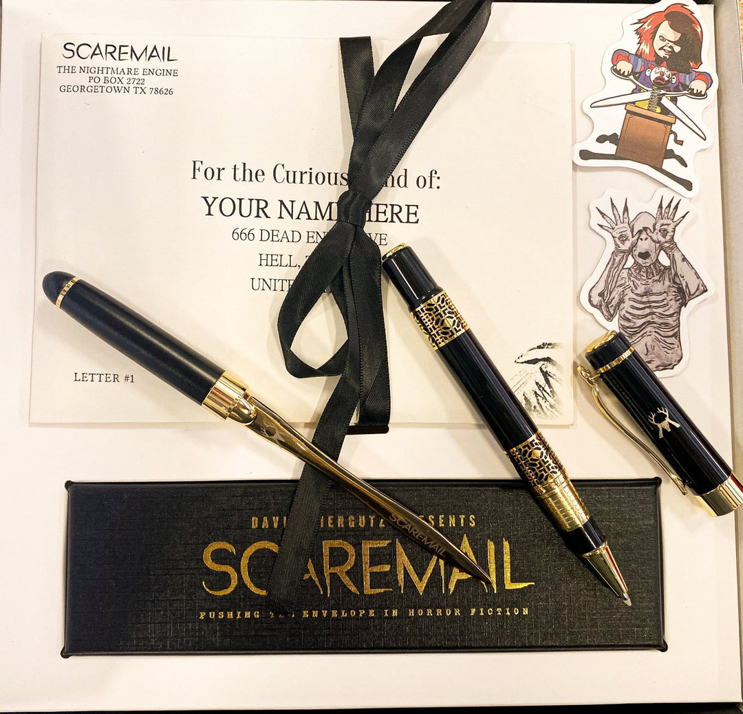 Horror Subscription Box ScareMail Horror Fiction Subscription Gift Box – AbracadabraNYC