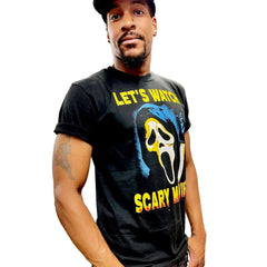 Scream Ghostface Let's Watch Scary Movies Unisex T-Shirt