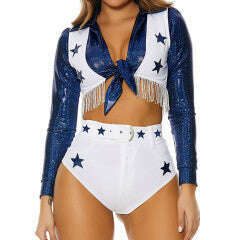 Seeing Stars Sexy Cowgirl Cheerleader Adult Costume