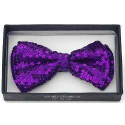 Sequin Bow Tie