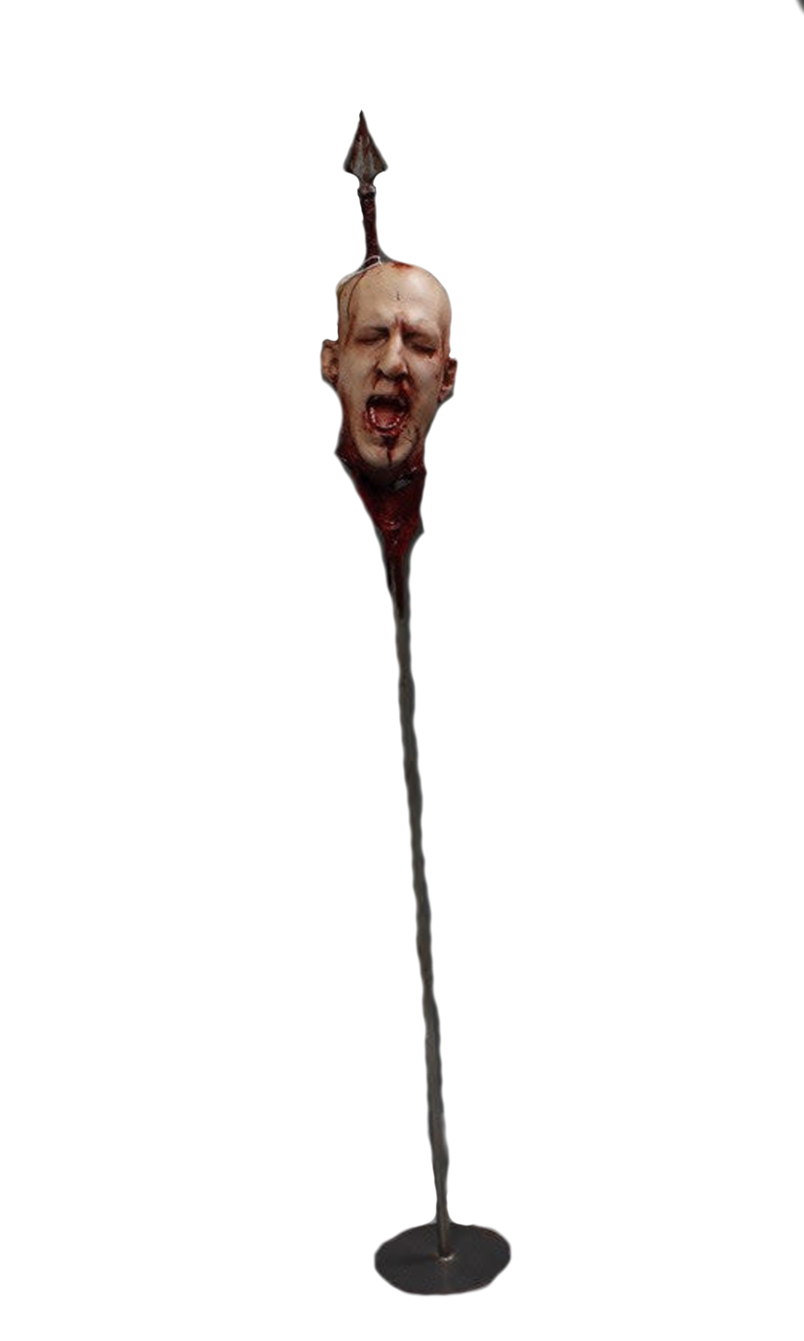 Severed Head on a Spike Prop