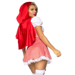 Sexy Fairytale Miss Red Riding Hood Adult Costume