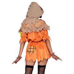 Sexy Scarecrow Spooky Trickster Women's Costume