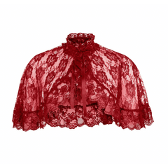 Short Lace Cape