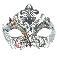 Fleur De Lis Laser Cut Venetian Mask