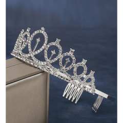 Silver Circles Tiara