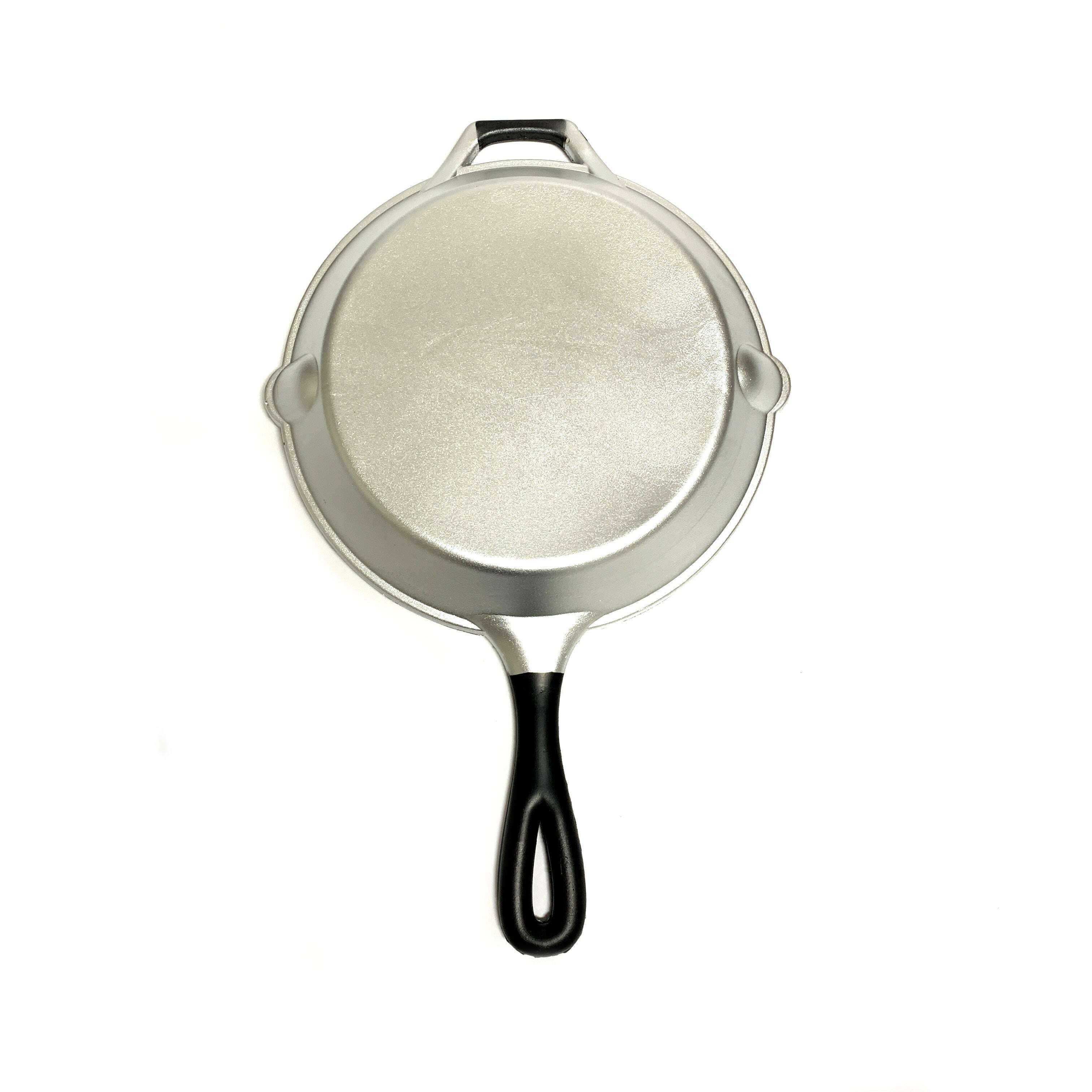 Silver Foam Rubber Skillet Frying Pan Replica Prop