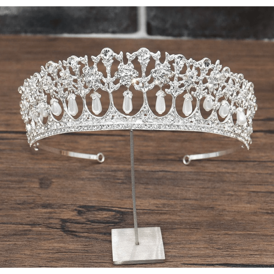 Silver Pearl Crown