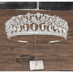 Silver Pearl Crown