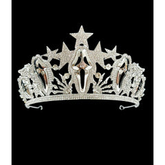 Silver Scream Queen Star Crown