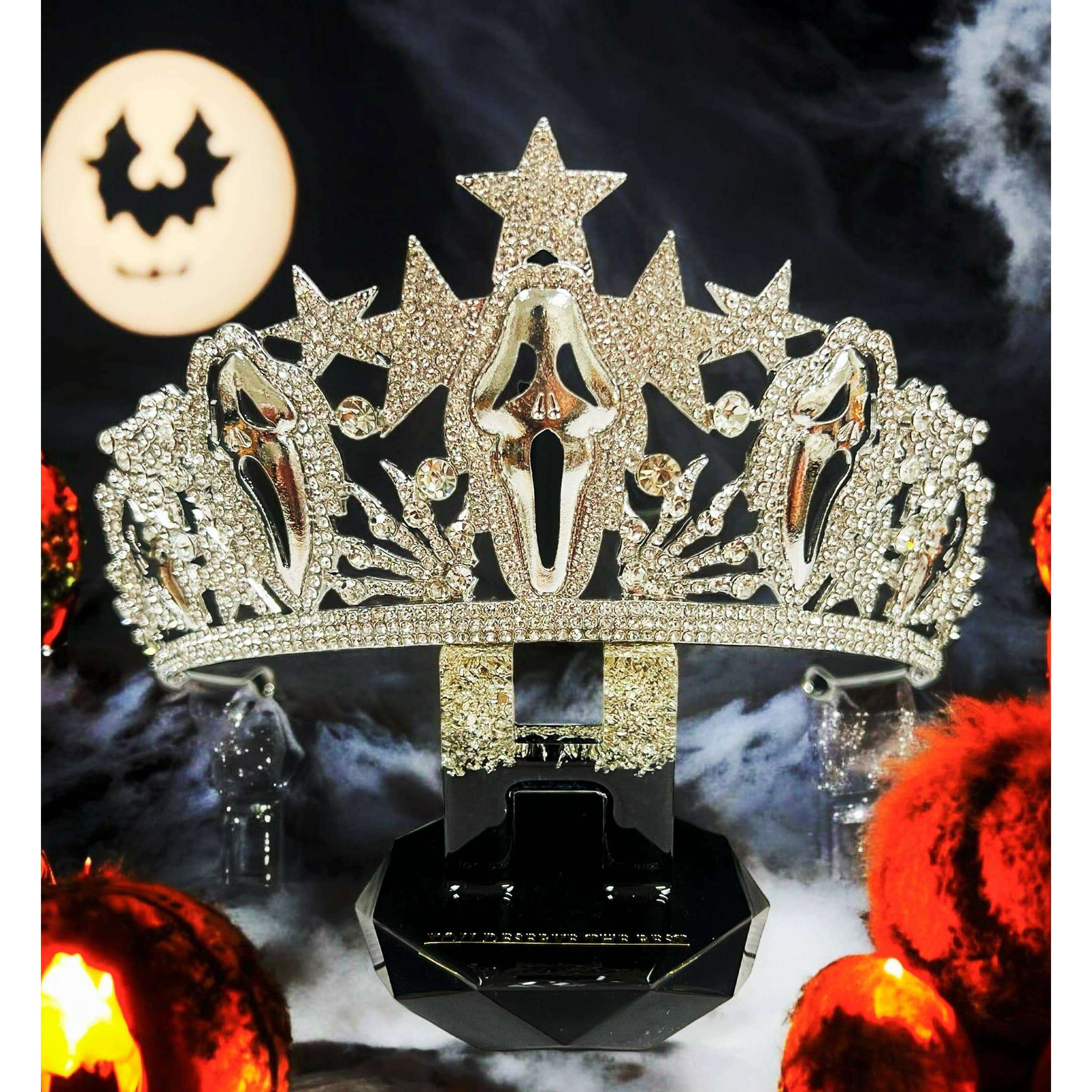 Silver Scream Queen Star Crown