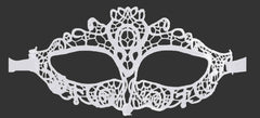 Silvia Frilly Lace Masquerade Mask