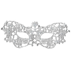 Simplistic Brocade Lace Masquerade Mask