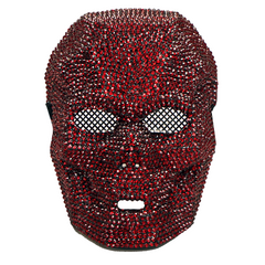 Rhinestone Skull Mask