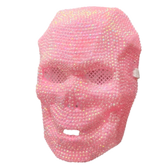 Rhinestone Skull Mask