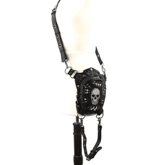 Skull Convertible Shoulder / Waist Bag