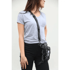 Skull Convertible Shoulder / Waist Bag