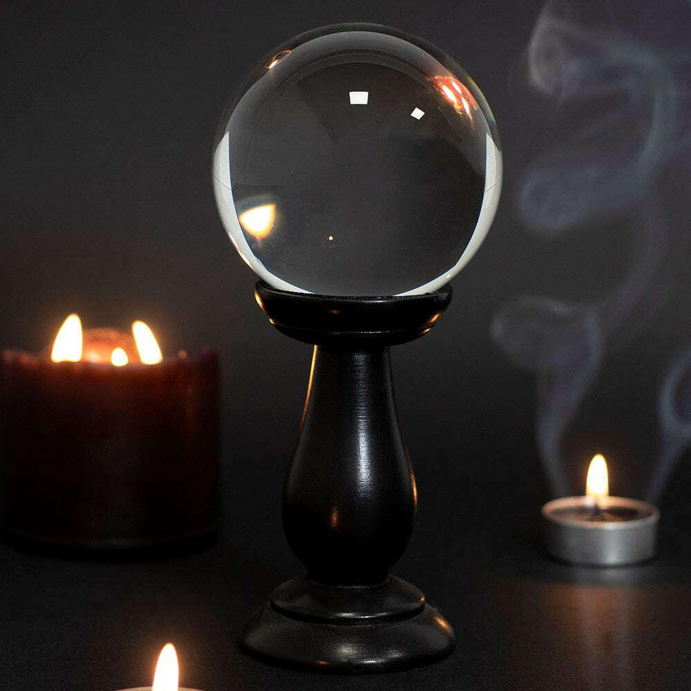 Small Crystal Ball & Stand