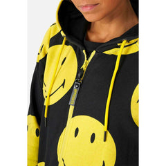 Smiley Yellow and Black Adult Onesie