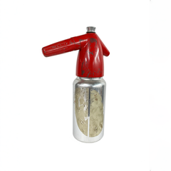 Vintage Soda King Red Soda Syphon Bottle