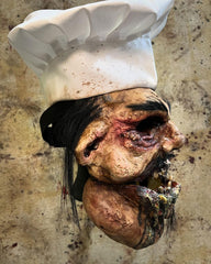 Soup's On High Quality Mouth Moving Mask with Adjustable Straps & Chef Hat