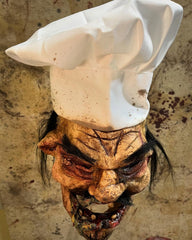 Soup's On High Quality Mouth Moving Mask with Adjustable Straps & Chef Hat