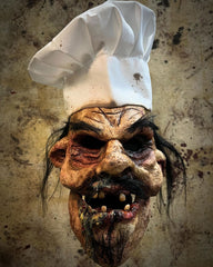 Soup's On High Quality Mouth Moving Mask with Adjustable Straps & Chef Hat