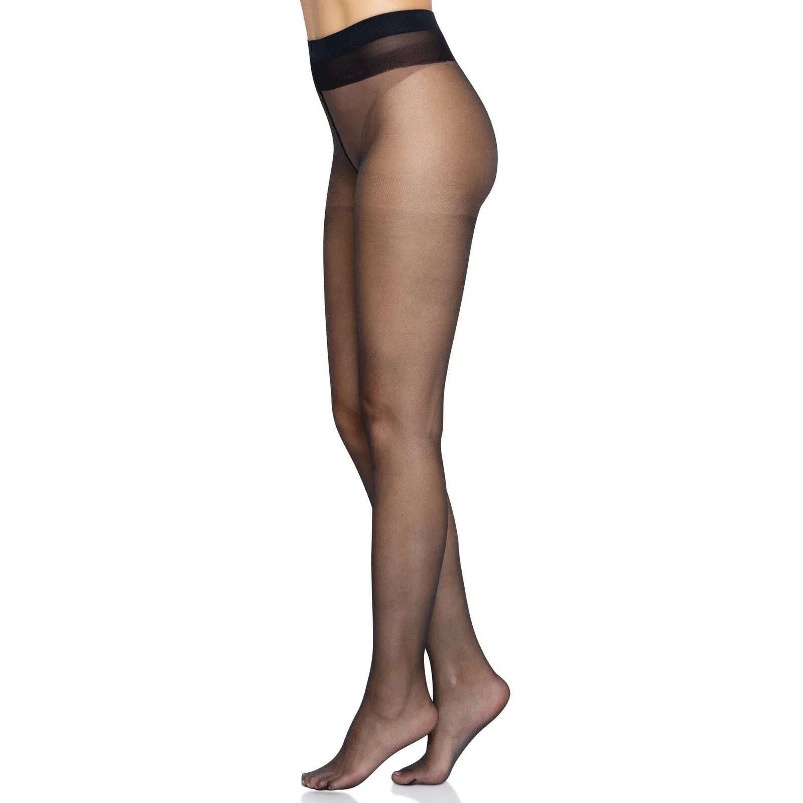 Spandex Sheer to Waist Support Pantyhose