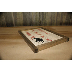 Spider Scary Joke Wall Decor