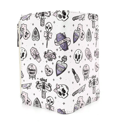 Spooky Girl Zip Up Wallet