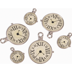 Steampunk Clock Charms