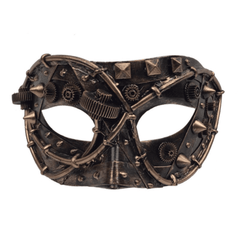 Steampunk Half Face Mask