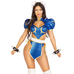 Street Fighter Battle Chun Li Sexy Adult Costume