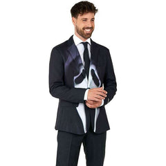 Suitmeister Ghostface Men's Black Three Piece Suit