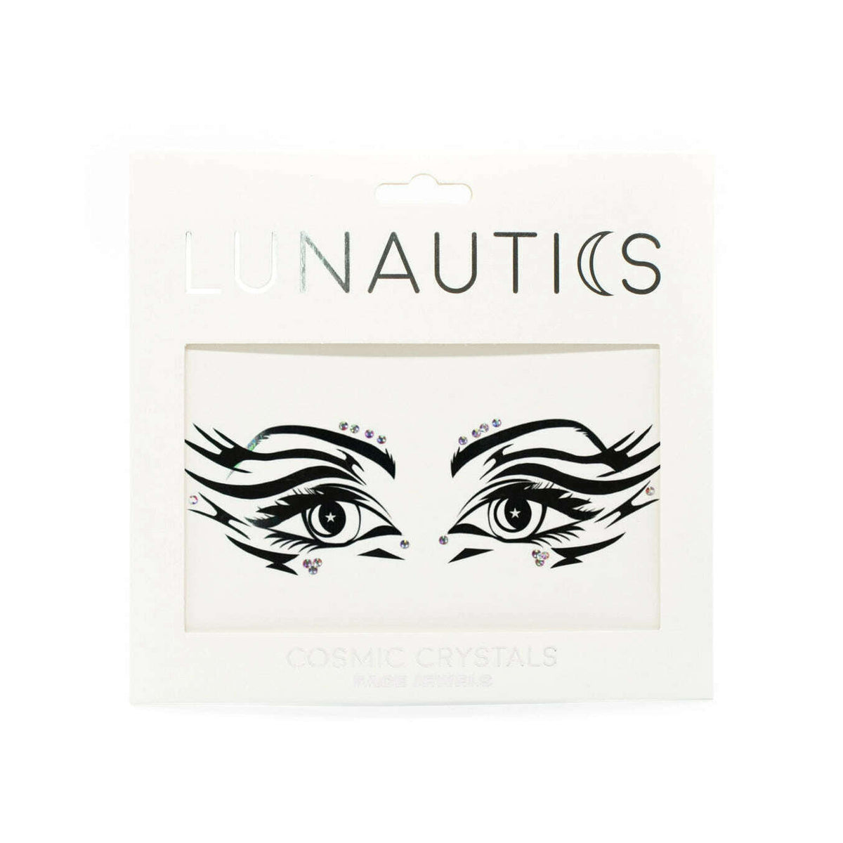 Super Sharp Graphic Eyeliner Eye Stickers w/ Gems