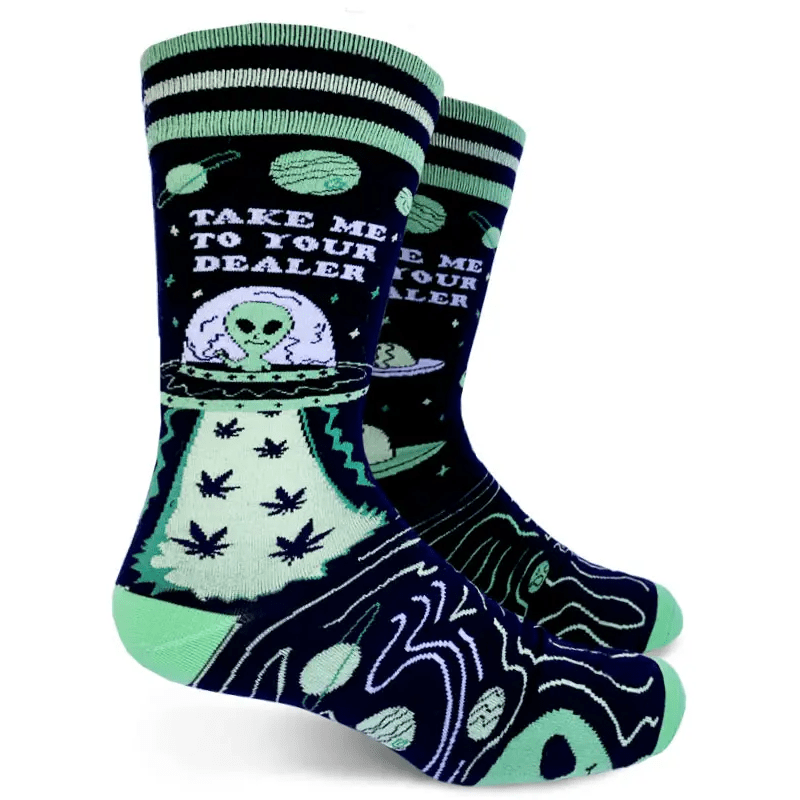 Take Me to Your Dealer Men's Crew Socks