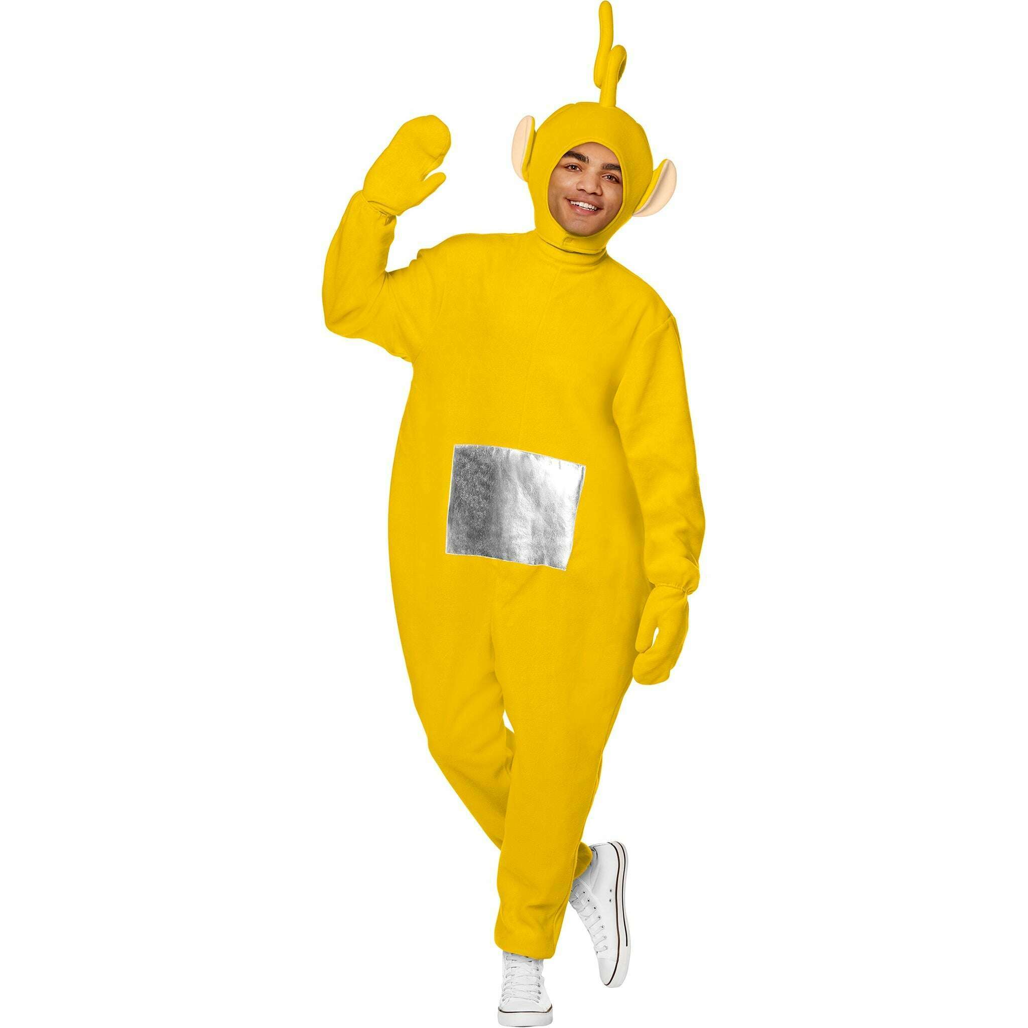 Teletubbies Laa Laa Deluxe Adult Costume AbracadabraNYC Teletubbies Laa Laa Deluxe Adult Costume AbracadabraNYC
