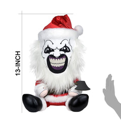 Terrifier 3: Santa Suit Art The Clown Large Plush